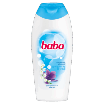BABA tusfürdő 400 ml Gyöngyvirág Viola