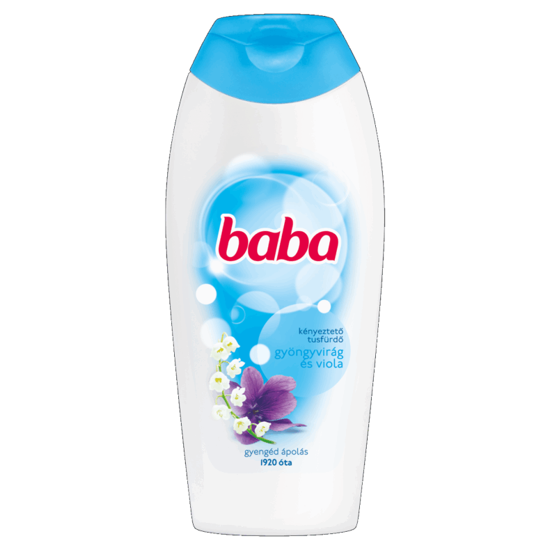 BABA tusfürdő 400 ml Gyöngyvirág Viola