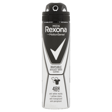 REXONA férfi deo 150 ml Invisible Black&White