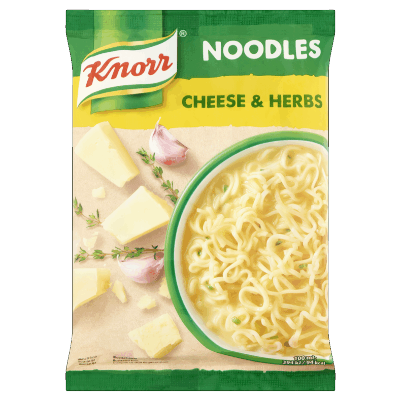 KNORR Snacky 61 g Sajtos instant tészta