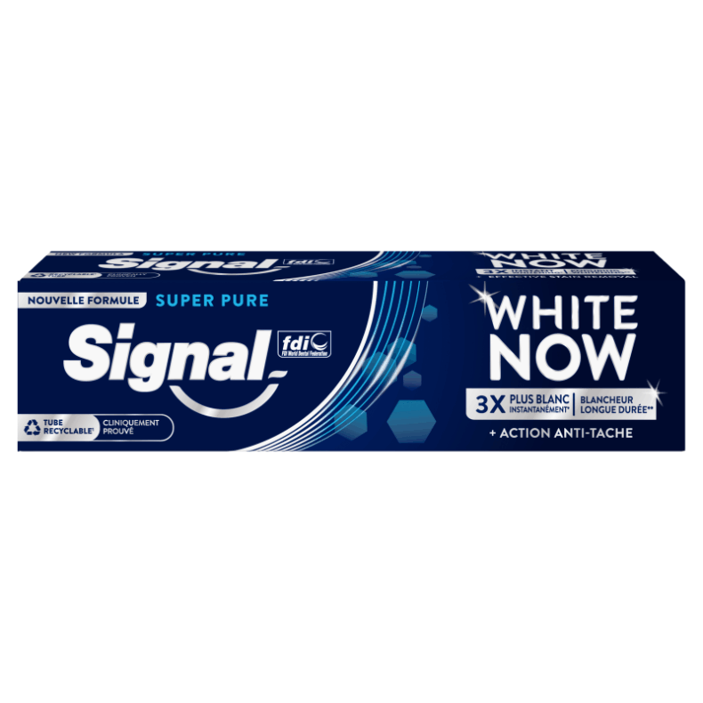 SIGNAL fogkrém 75 ml White Now Superpure