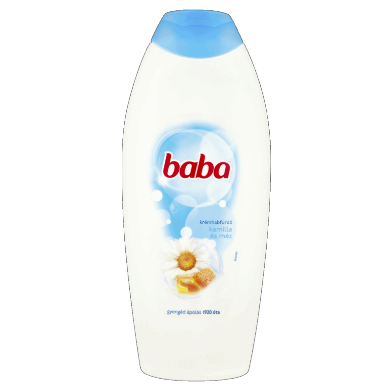 BABA habfürdő 750 ml Kamilla és Méz