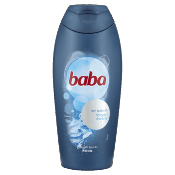 BABA férfi tusfürdő 400 ml Tengeri ásvány