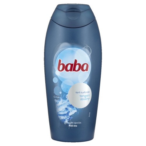 BABA férfi tusfürdő 400 ml Tengeri ásvány