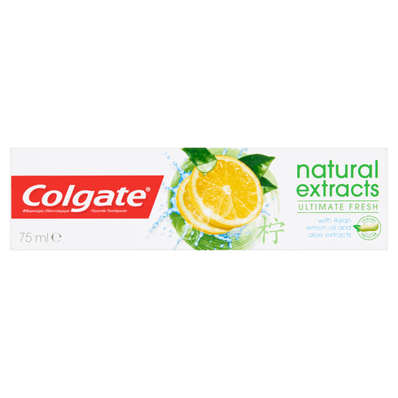 Colgate fogkrém Natural extracts ultimate fresh Lemon&aloe 75 ml