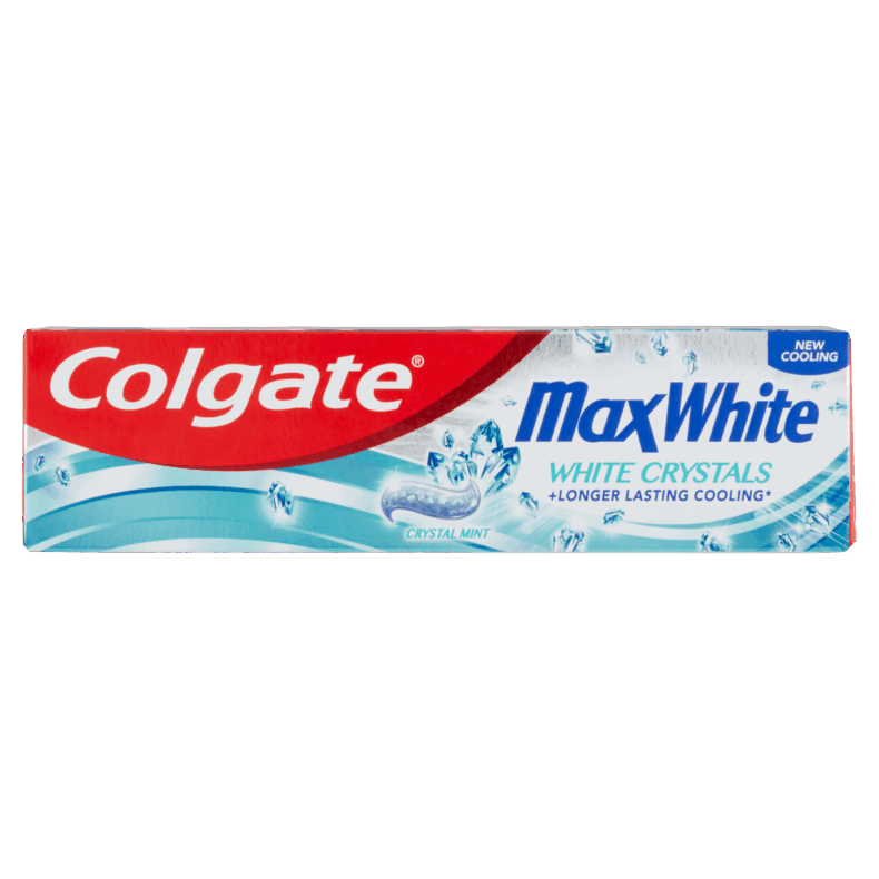 Colgate Max White White Crystals fogfehérítő fogkrém 75 ml