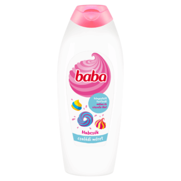 BABA tusfürdő 750 ml Habcsók málna és rózsafa illattal