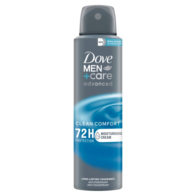 DOVE Men+Care izzadásgátló dezodor 150 ml Clean Comfort