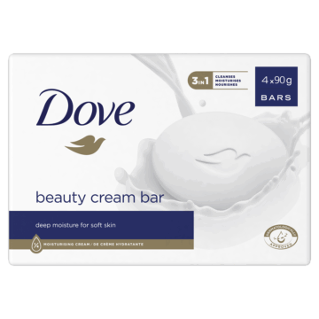 DOVE krémszappan 4x90 g Original Beauty Cream Bar