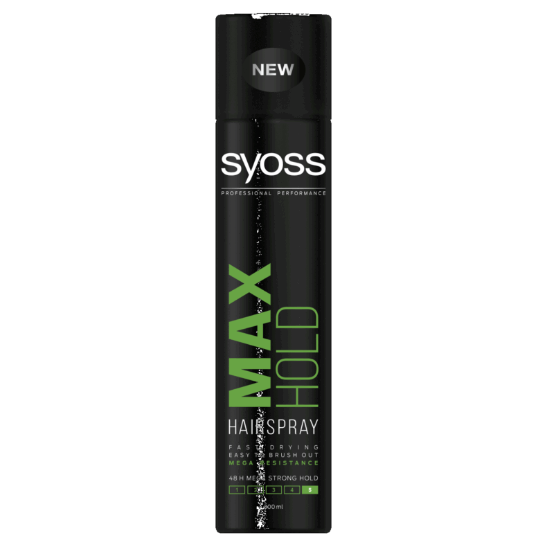 Syoss hajlakk 300 ml  Max hold - Maximális tartás