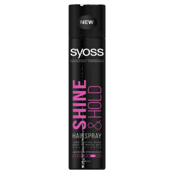 Syoss hajlakk 300 ml  Shine hold - Fény és tartás