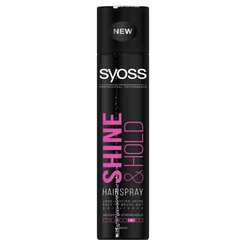 Syoss hajlakk 300 ml  Shine hold - Fény és tartás