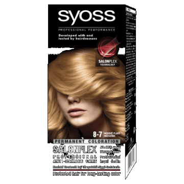 Syoss Color tartós hajfesték 8-7 mézszőke