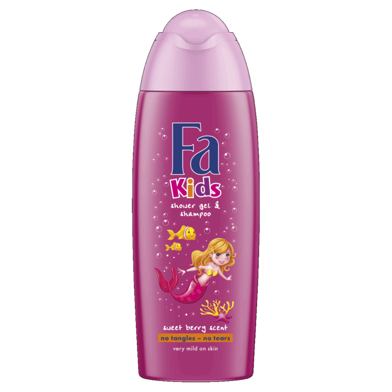 Fa tusfürdő 250 ml Kids Sellőknek (lányoknak)