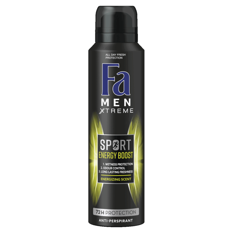 Fa Men Xtreme izzadásgátló deospray 150 ml Sport Energy Boost