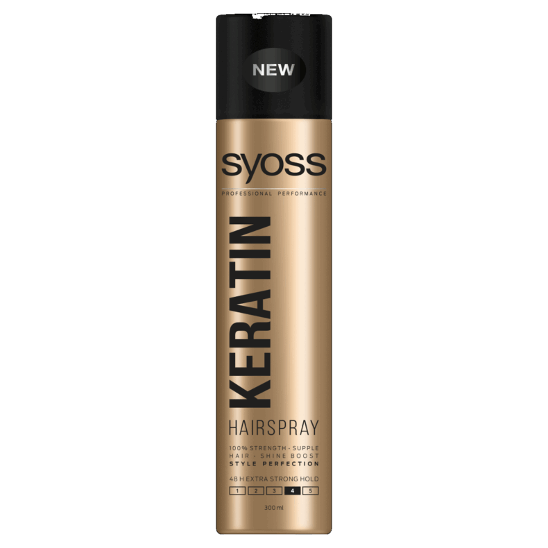 Syoss hajlakk 300 ml  Keratin Style Perfection