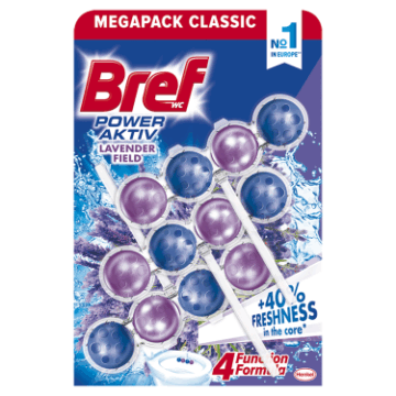 Bref Power Aktiv 3x50 g Lavender Field