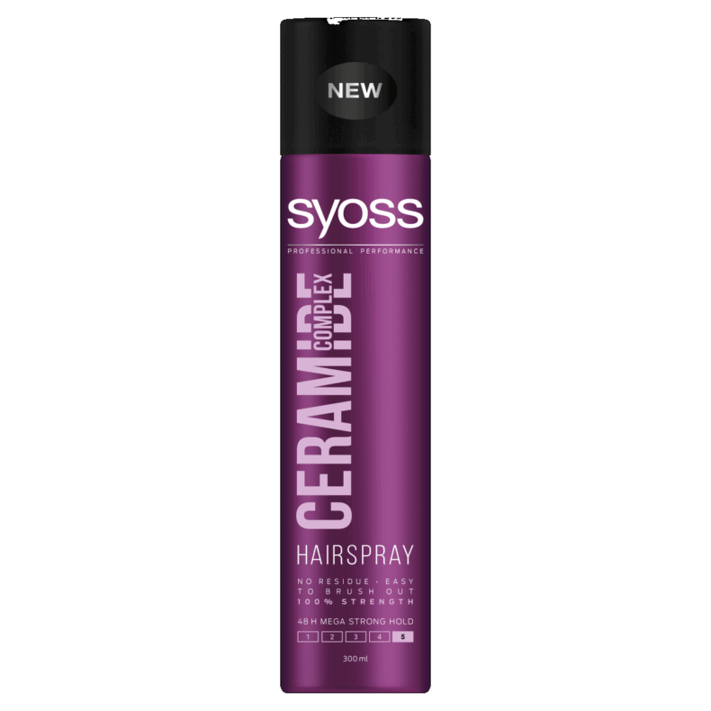 Syoss hajlakk 300 ml  Ceramide Komplex