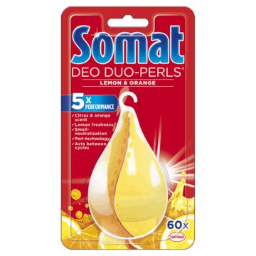 Somat mosogatógép illatosító Deo Perls Lemon Orange 17 g
