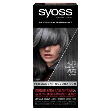Syoss Color tartós hajfesték 4-15 Füstös króm
