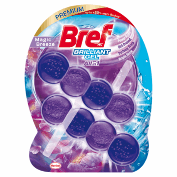 Bref Brilliant Gél 2x42 g Magic Breeze (purple)