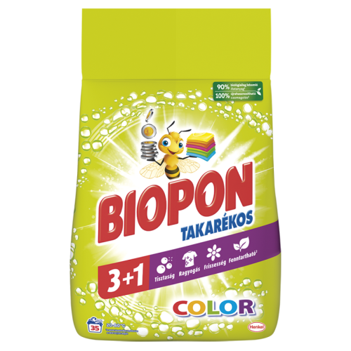 Biopon Takarékos 2,1 kg mosópor Color (35 mosás)