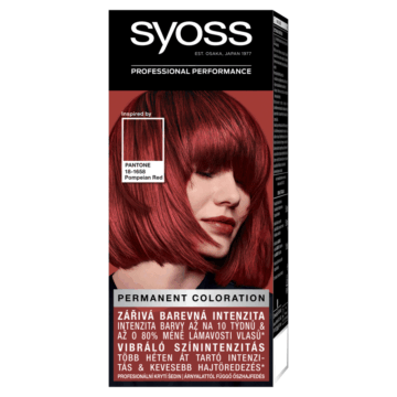 Syoss Color Pantone hajfesték 5-72 Pompeji vörös