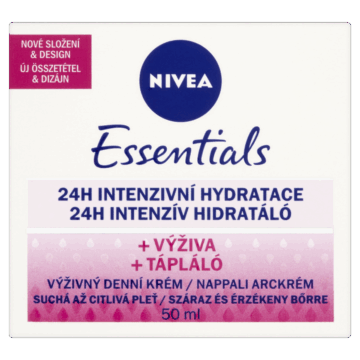 NIVEA hidratáló nappali arckrém 50 ml száraz/érzékeny bőrre