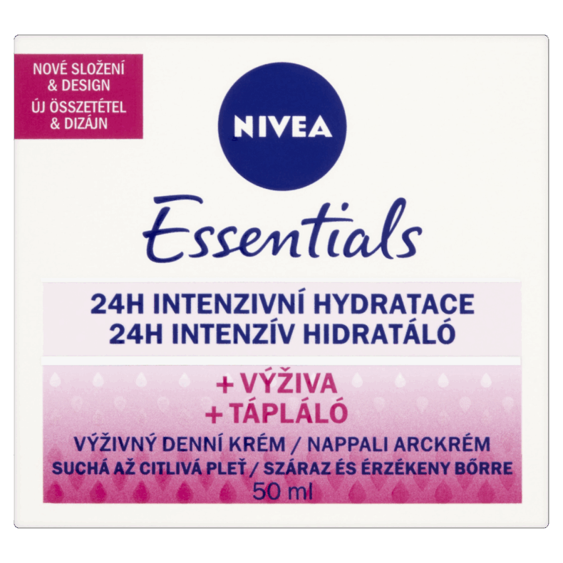 NIVEA hidratáló nappali arckrém 50 ml száraz/érzékeny bőrre