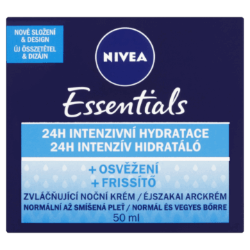 NIVEA Essentials éjszakai arckrém 50 ml normál bőrre