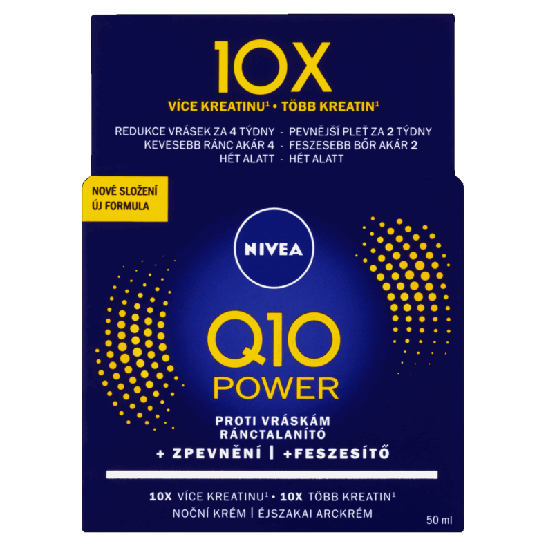 NIVEA Q10 POWER éjszakai arckrém 50 ml