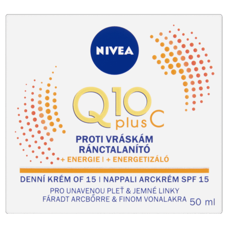NIVEA Q10 ENERGY nappali arckrém 50 ml energetizáló