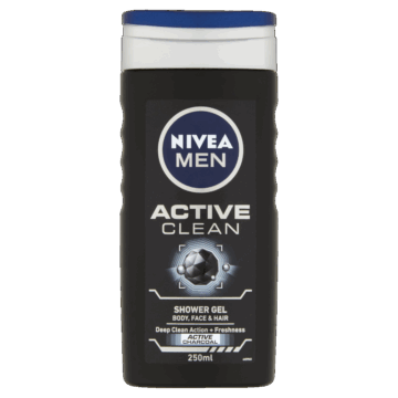 NIVEA MEN tusfürdő 250 ml Active clean