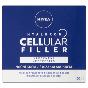 NIVEA Hyaluron Cellular Filler feszesítő éjszakai arckrém 50 ml