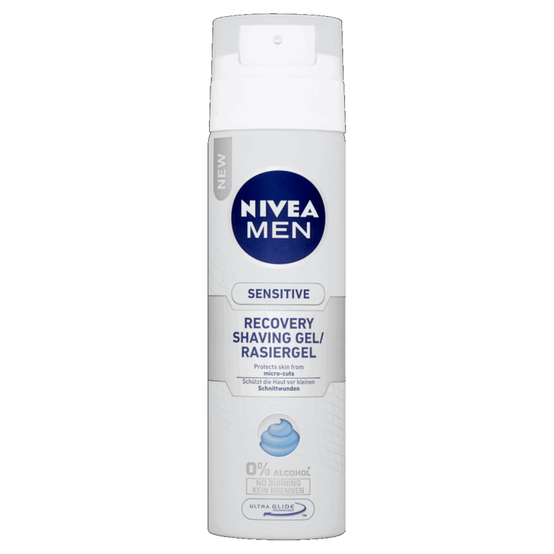 NIVEA MEN borotvagél 200 ml Sensitive Recovery