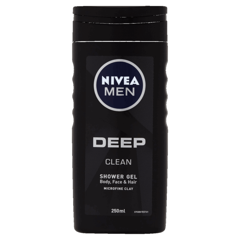 NIVEA MEN tusfürdő 250 ml Deep Clean