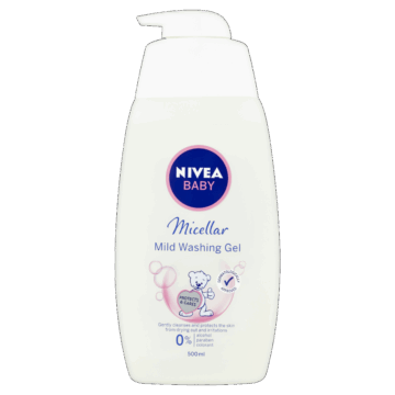 NIVEA BABY micellás tisztító gél 500 ml