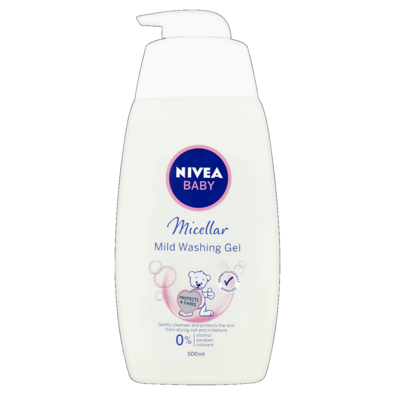 NIVEA BABY micellás tisztító gél 500 ml