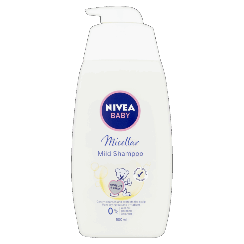 NIVEA BABY micellás sampon 500 ml