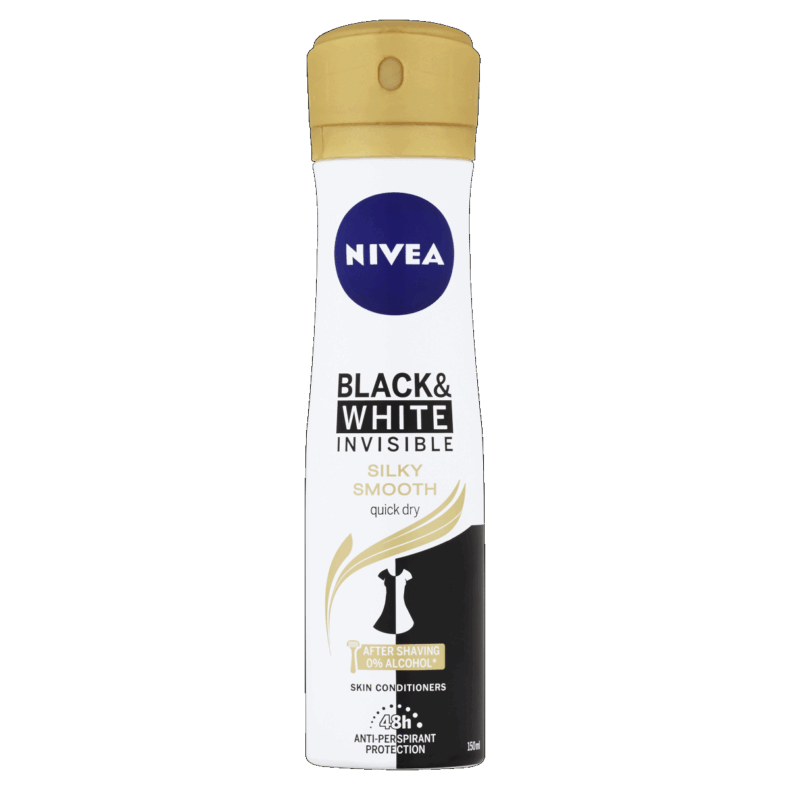 NIVEA Deo spray 150 ml Black&White invisible silky smooth