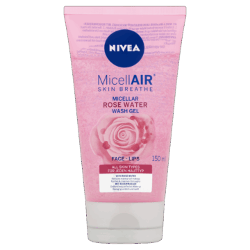 NIVEA micellás arclemosó gél 150 ml Rózsavizes