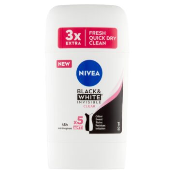 NIVEA deo stift 50 ml Black&White Invisible Clear