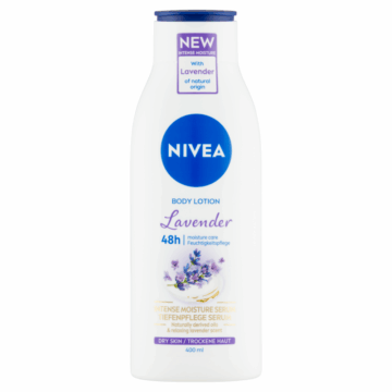 NIVEA testápoló tej 400 ml Levendula