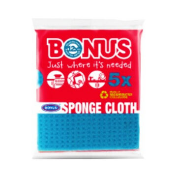 Bonus Szivacsos kendő 5 db