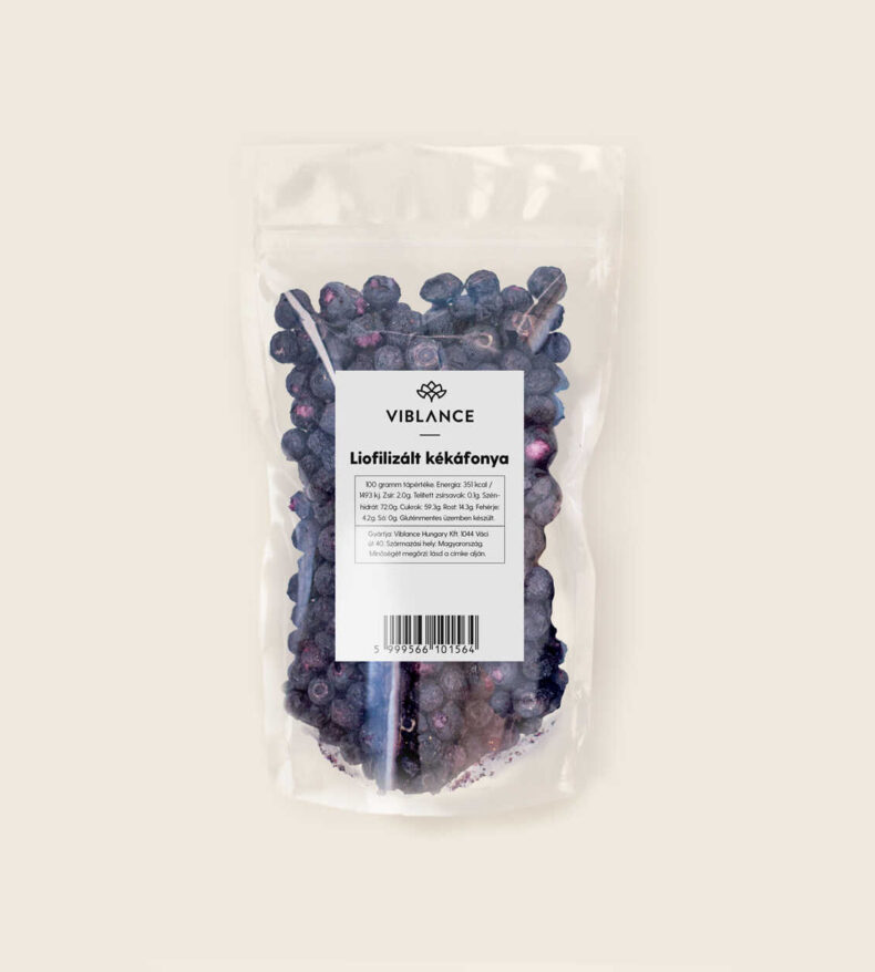 Viblance Liofilizált kékáfonya 70g