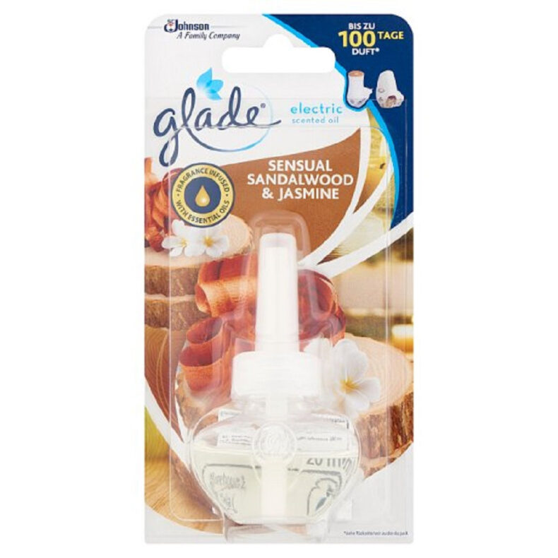 Glade elektromos utántöltő 20 ml Sensual szantálfa és jázmin