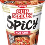 Nissin Cup Noodles poharas instant tésztaleves csípős chili ízesítéssel 66g