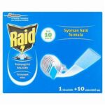 Raid Elektromos szúnyogirtó készülék és szúnyogirtó utántöltő lap