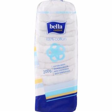 BELLA COTTON Egészségügyi Vatta, 100% Pamutvatta 200 g
