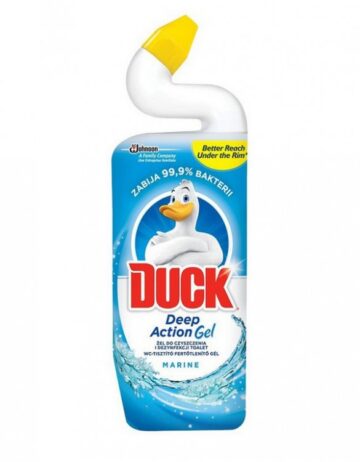 Duck Deep Action WC-tisztító fertőtlenítő gél Marine illattal 750 ml